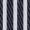 Classic Bib Apron - Charcoal Pinstripe